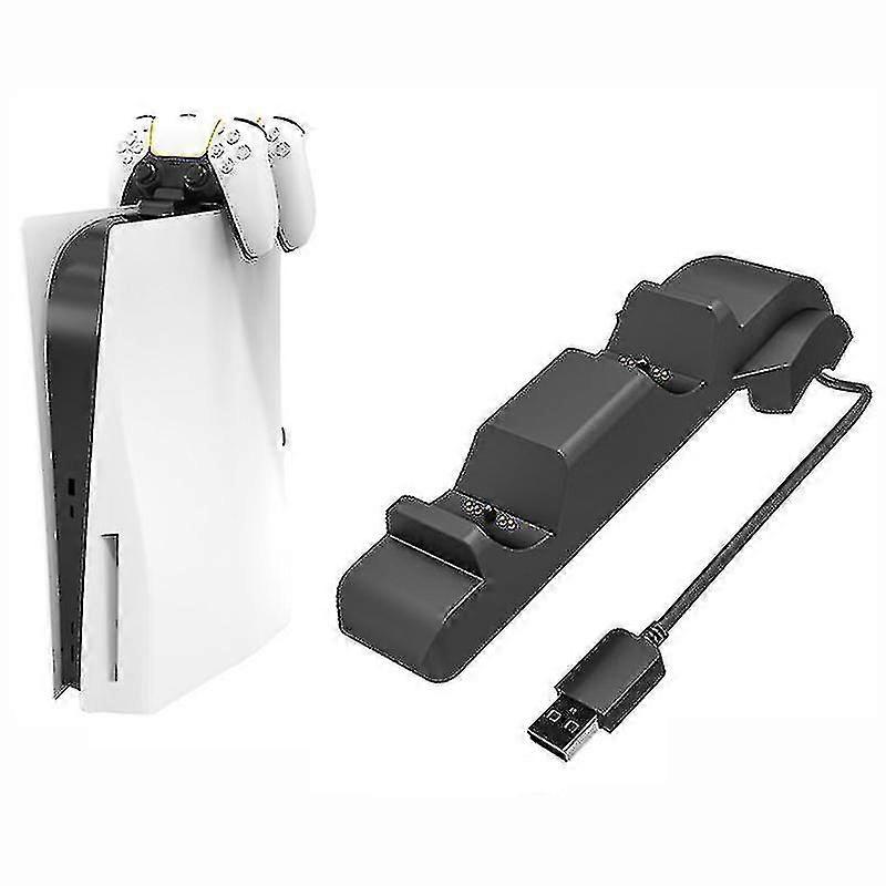 Ps5 Controller Charging Station, Dual Charging Station Compatible With Ps 5 Gamepad