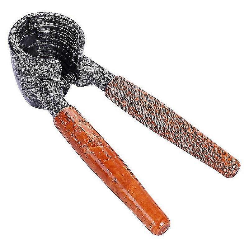 Heavy Nut Cracking Tool Nutcracker Walnut Pliers Opening Tool With Wooden Handle For Walnuts Pecans Filberts Almonds Brazil Nuts Peanuts