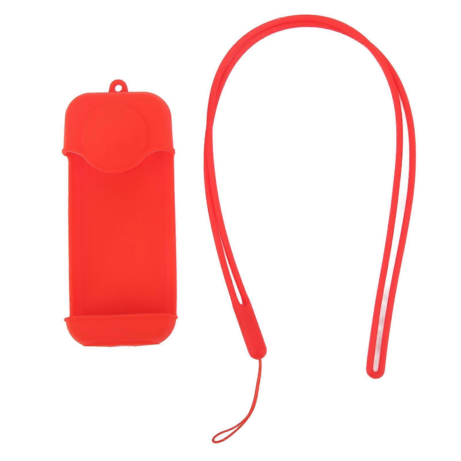 Silicone Camera Protective Case Flexible Elastic Anti Falling Panoramic Camera Sleeve Cover for Insta360 X3 Black