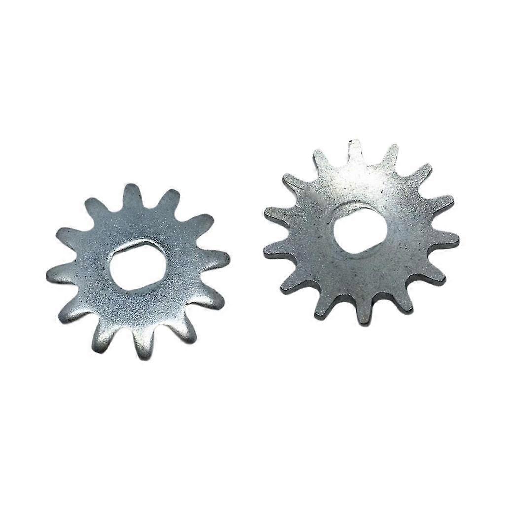 2Pcs Horizontal Jack Repair Gears Easy to Install Socket Tooth Flat Tooth Small