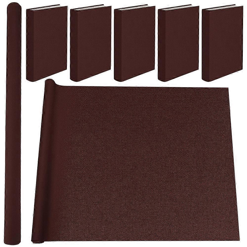 Satin Book Covers Coconut Brown 1100x420x0.1mm