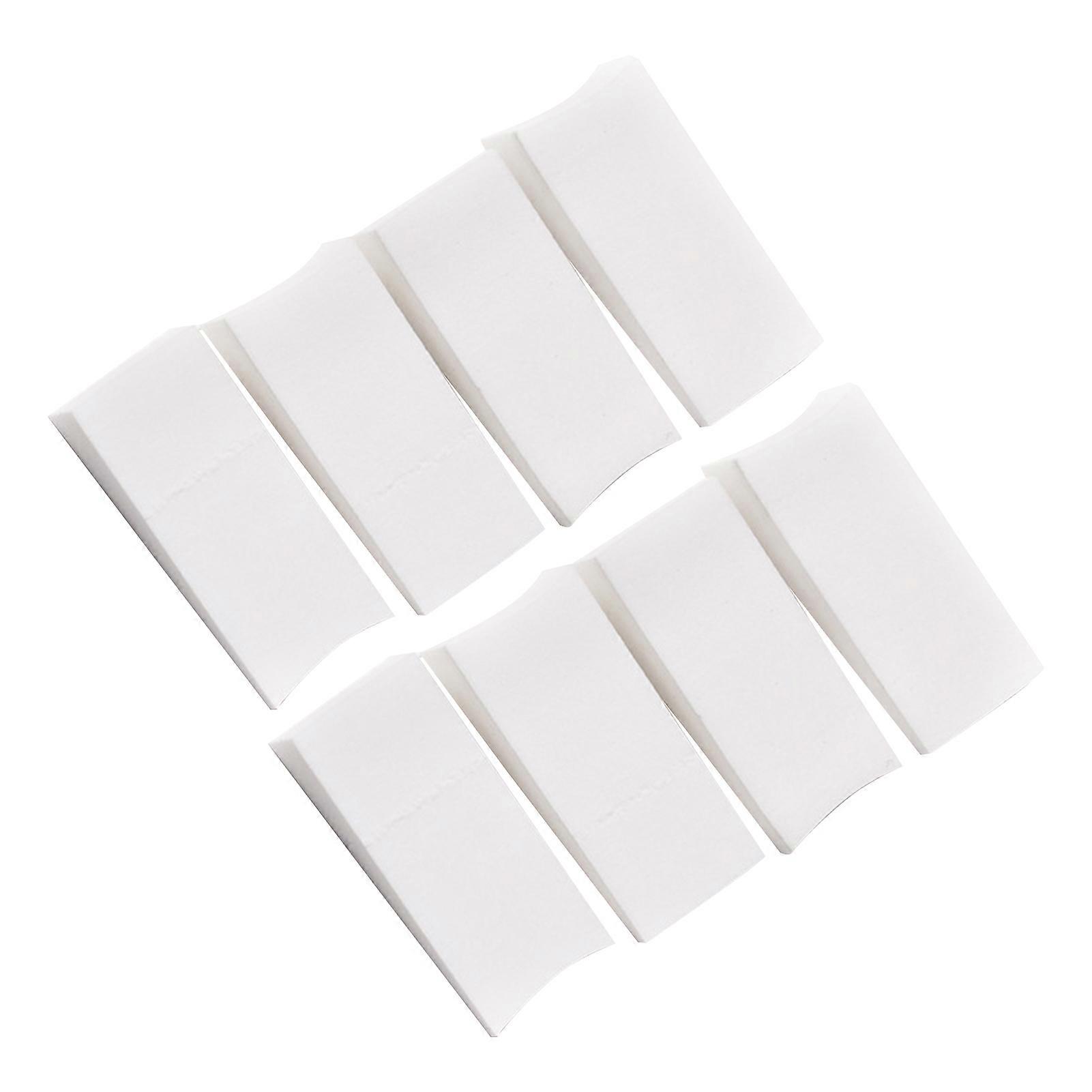 8Pcs Nail Sponge Wedge Shaped Cosmetics Tool Smooth Apply Mini Applicator Gradient Nails Soft Sponge Color Fade Manicure Nail Art Tool