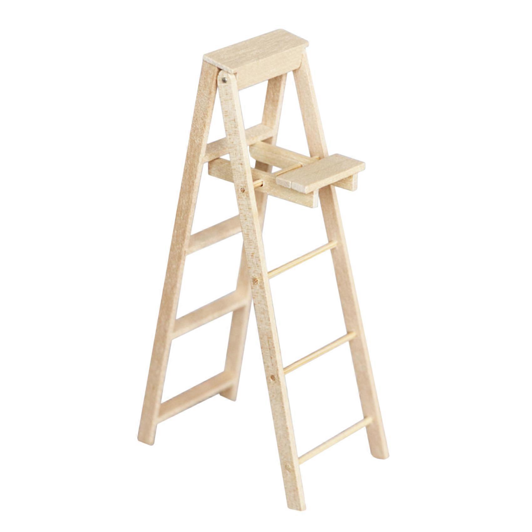 Mobili in miniatura in scala di legno in scala 1/12, giocattoli per decorare