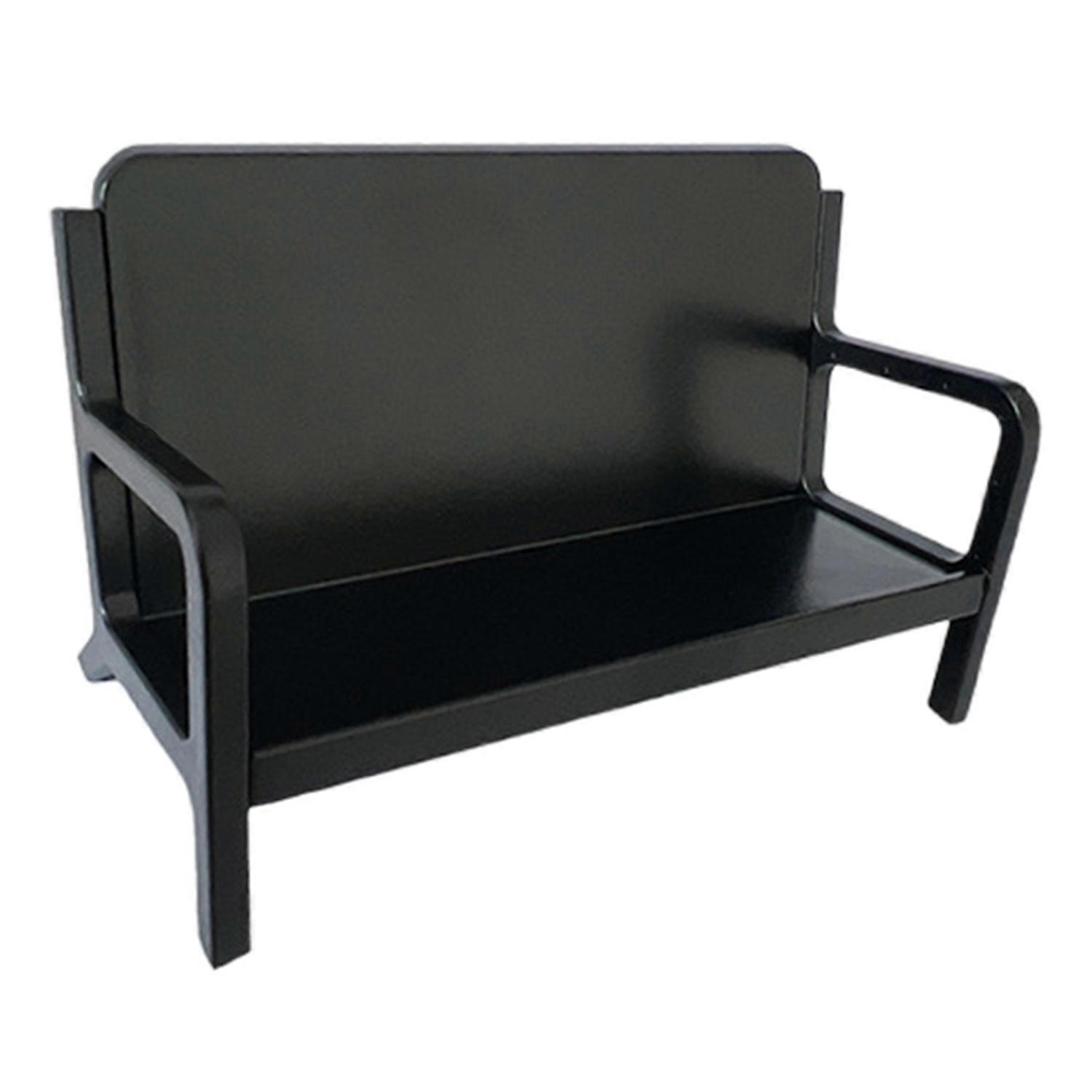 Sofa Shape Business Card Holder Heavy Duty Creative Bench Desktop Name Card Storage Display Stand