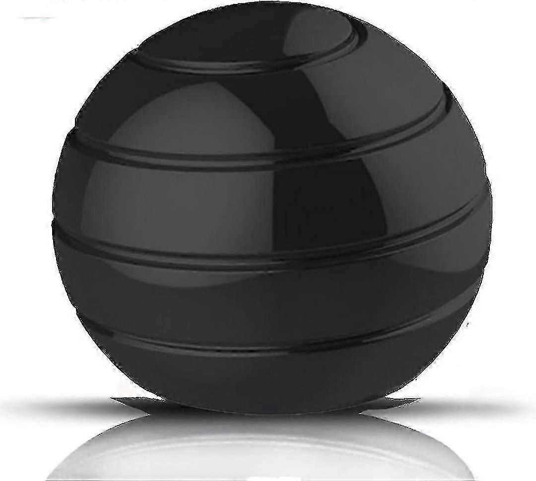 Kinetic Desk Toy, Optical Illusion Metal Fidget Spinning Ball-Good