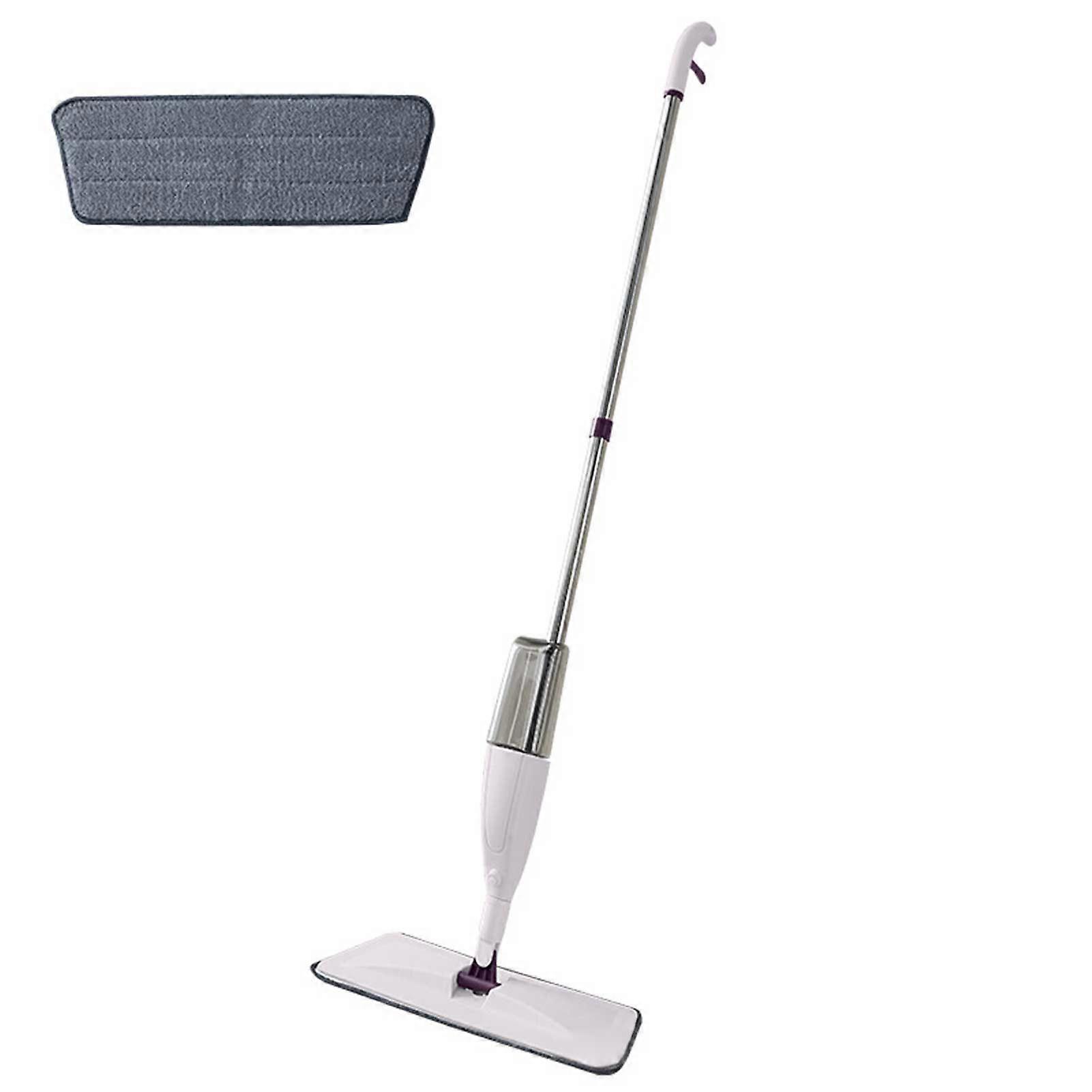 Floor Mop with Spray Function Wet Dry Flat Dust Mop for Hardwood Multifunctional Flexible Mop for Home Bathroom