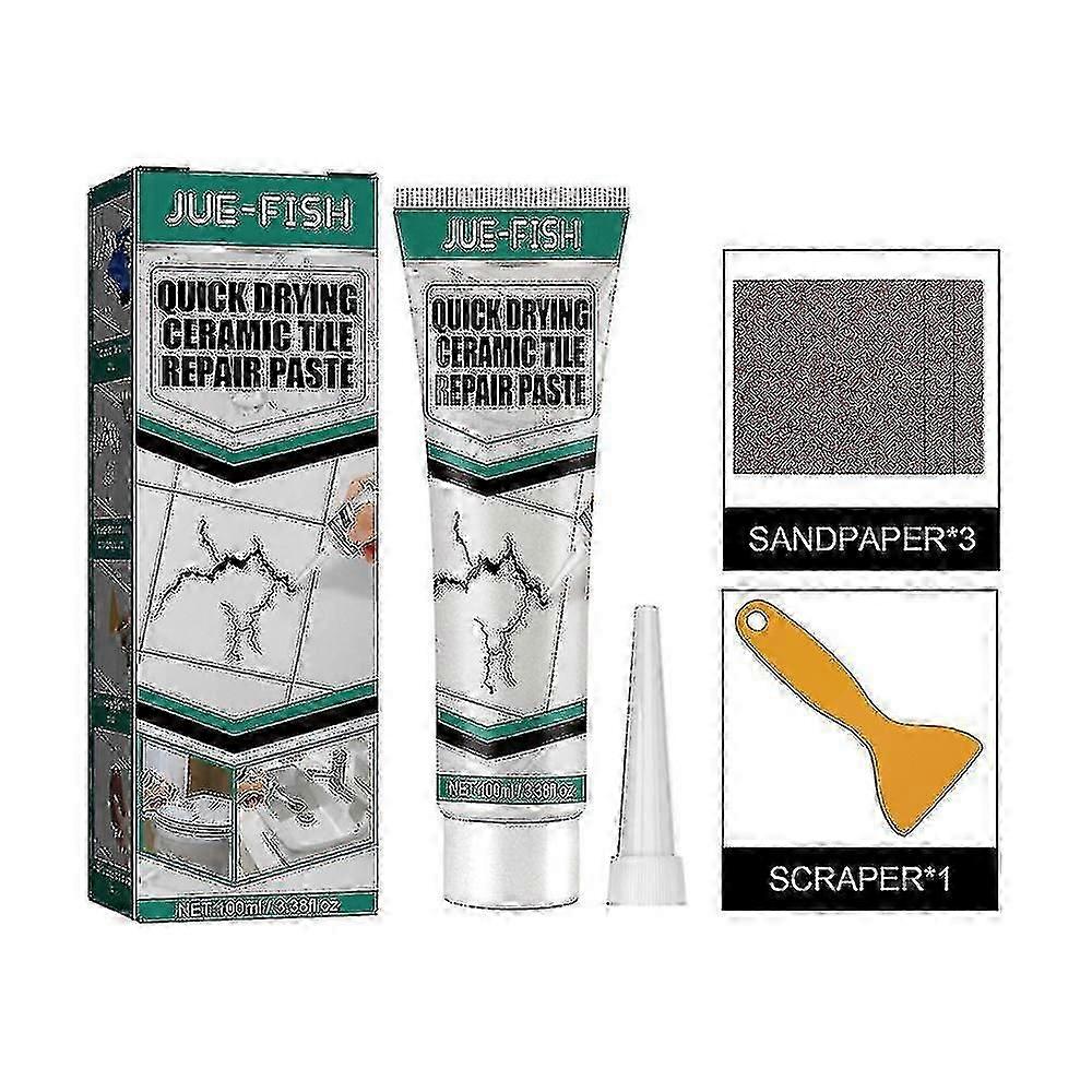 100ml Quick Drying Ceramic Tile Repair Paste Crack Repair Tile Quick Dry Adhesive