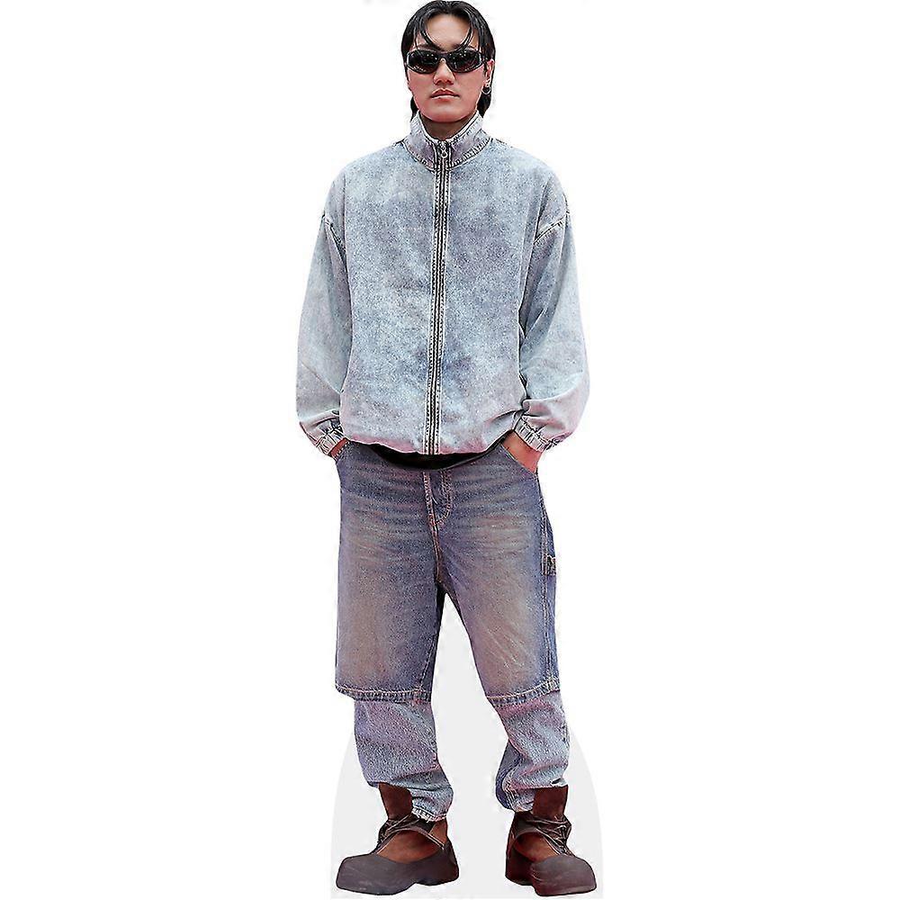 Kim Yong-Woo (Denim) Cardboard Cutout (lifesize OR mini size). Standee. Stand Up.