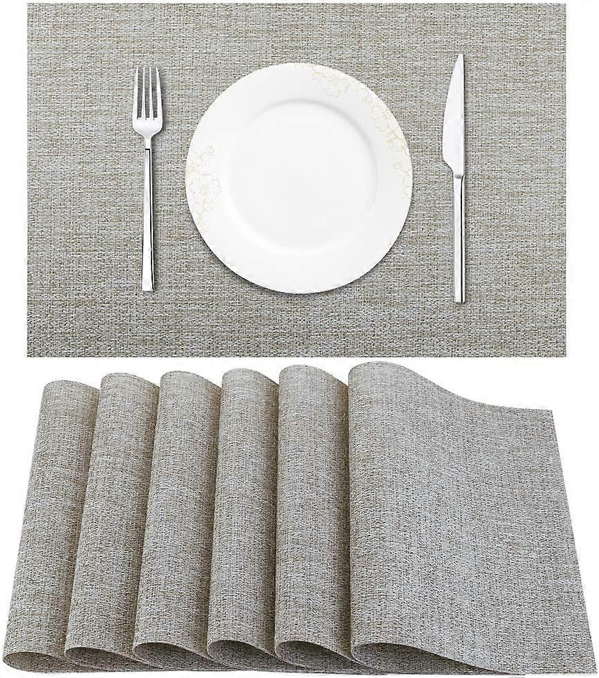 Table Protection, Heat Resistant, Washable Placemats