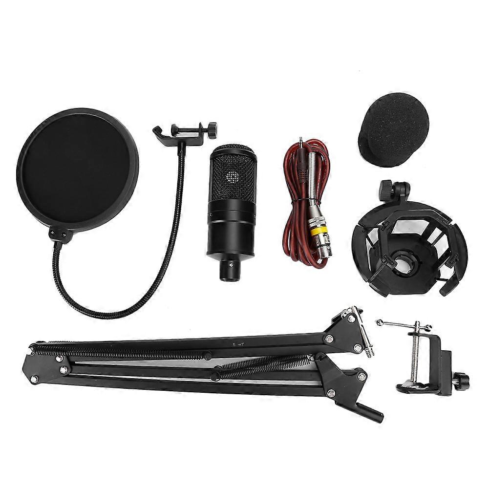 Condenser Microphone Holder Set Adjustable Recording Hanging Stand for Studio Boardcast