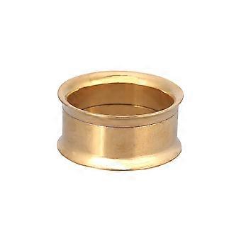Moderigtige kvinder legering ur runde kvarts armbåndsur kausal gylden rose rem (grøn urskive)