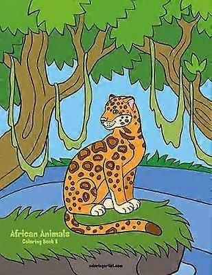 African Animals Coloring Book 6
