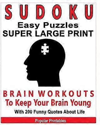 Sudoku Easy Puzzles Super Large Print