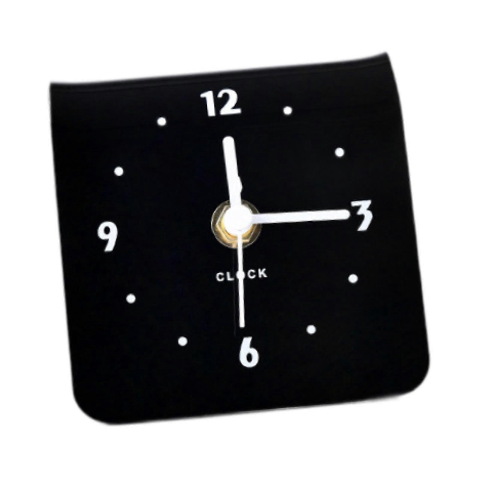 Table Clock Simple Modern Decorative Silent for Living Room Countertop Shelf S