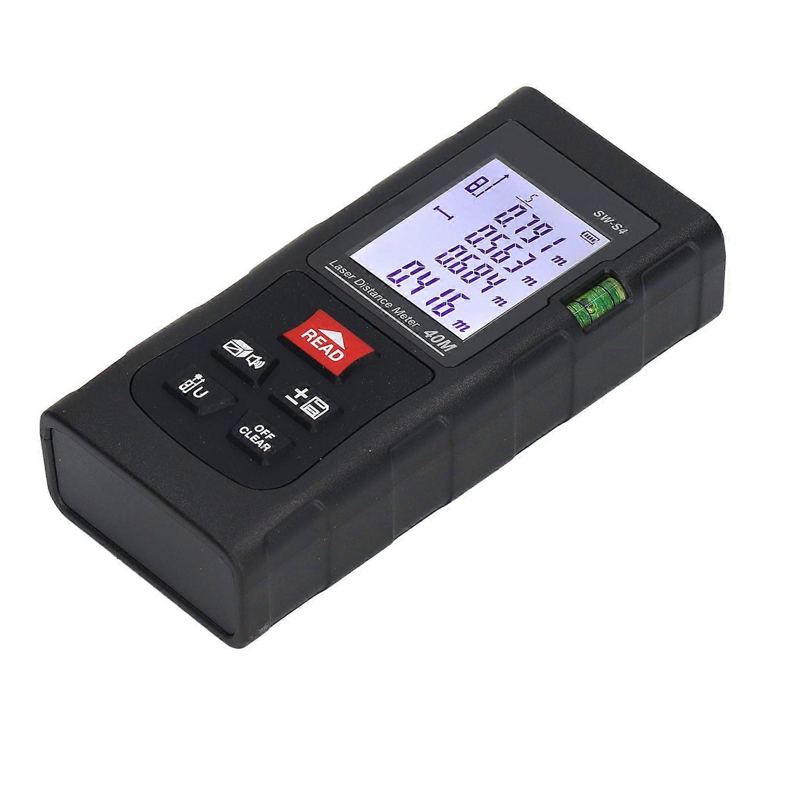 Laser Measure Distance Meter 40m Digital Display Tool for Construction Measurement