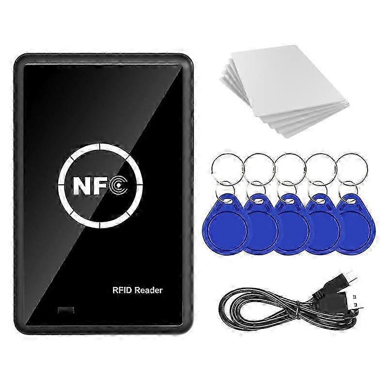 RFID NFC Copier Duplicator 13.56KHz Key Fob NFC Smart Card Reader Writer 13.56MHz Encrypted Program