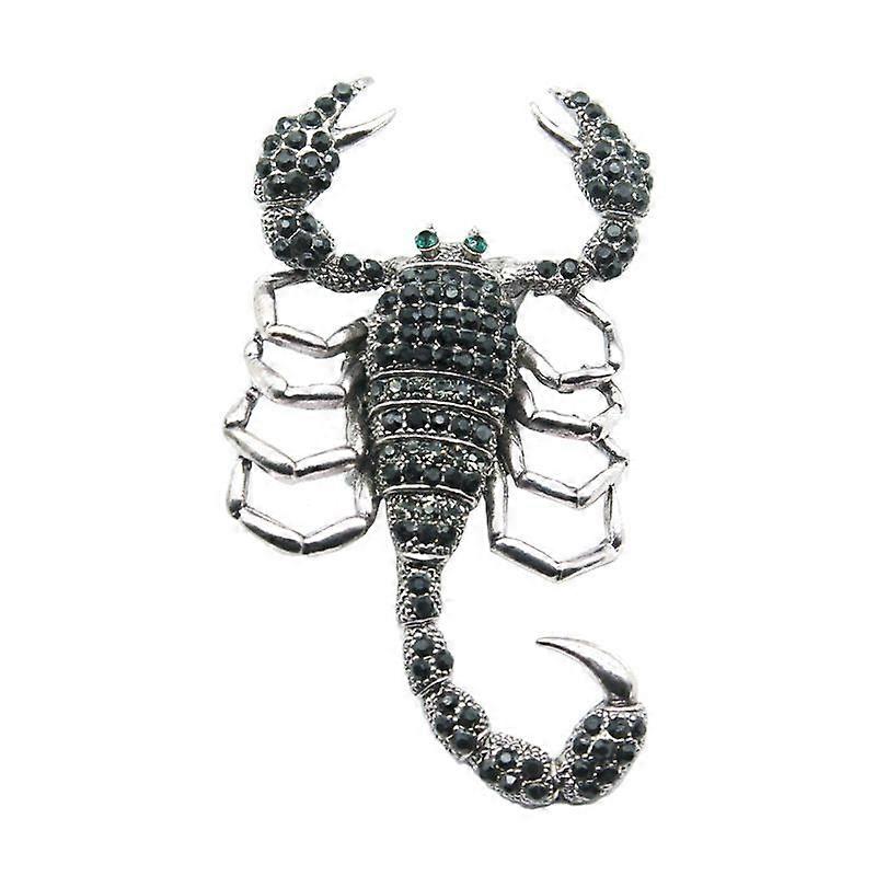 Coréen vintage scorpion insecte grande épingle mode gothique punk accessoire