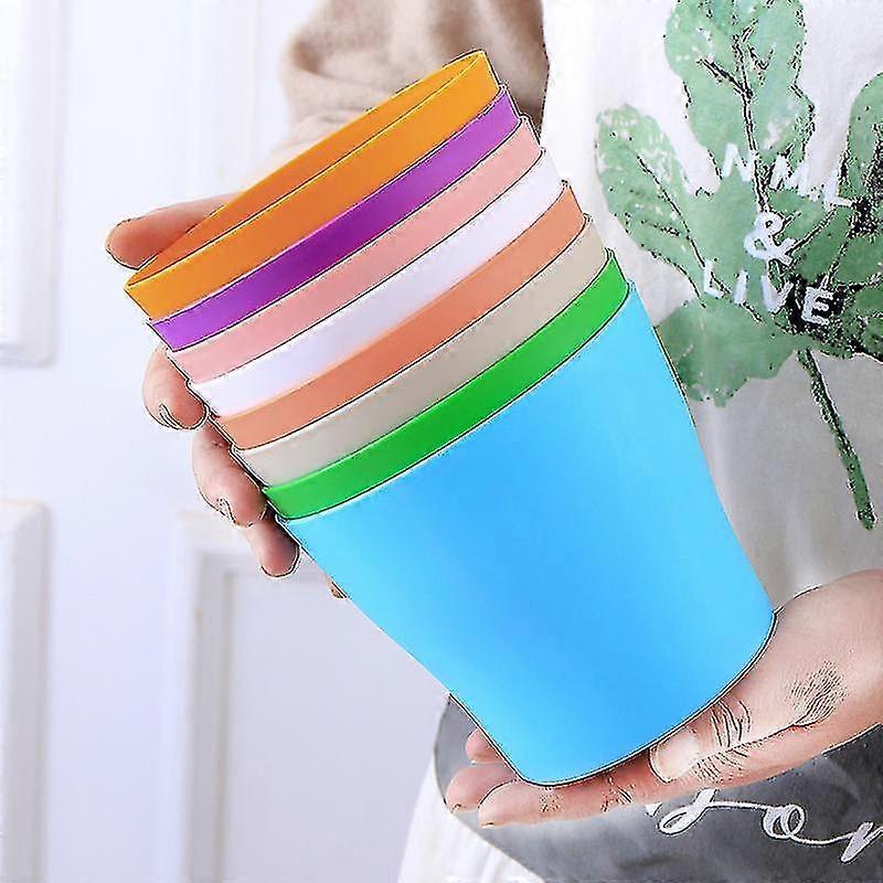 Small flower pots colorful plastic flower pots