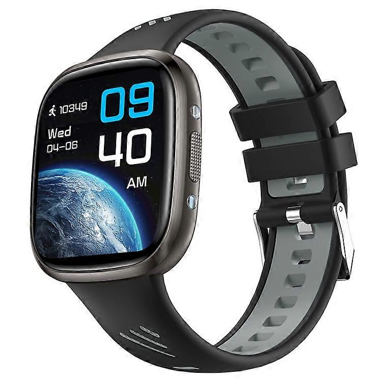HT31 1.72 Inch IPS Screen Bluetooth Calling Smart Watch Health Monitor with UV Flashlight