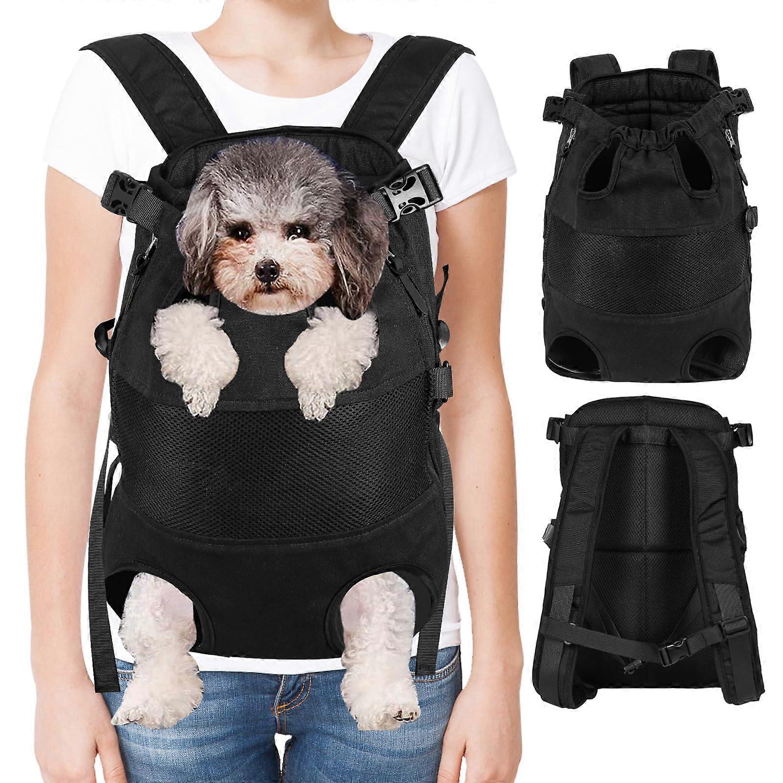 Dog Carrier Backpack for Travel Small Size, Backpack Style, Small Dog Compatible, Breathable Mesh