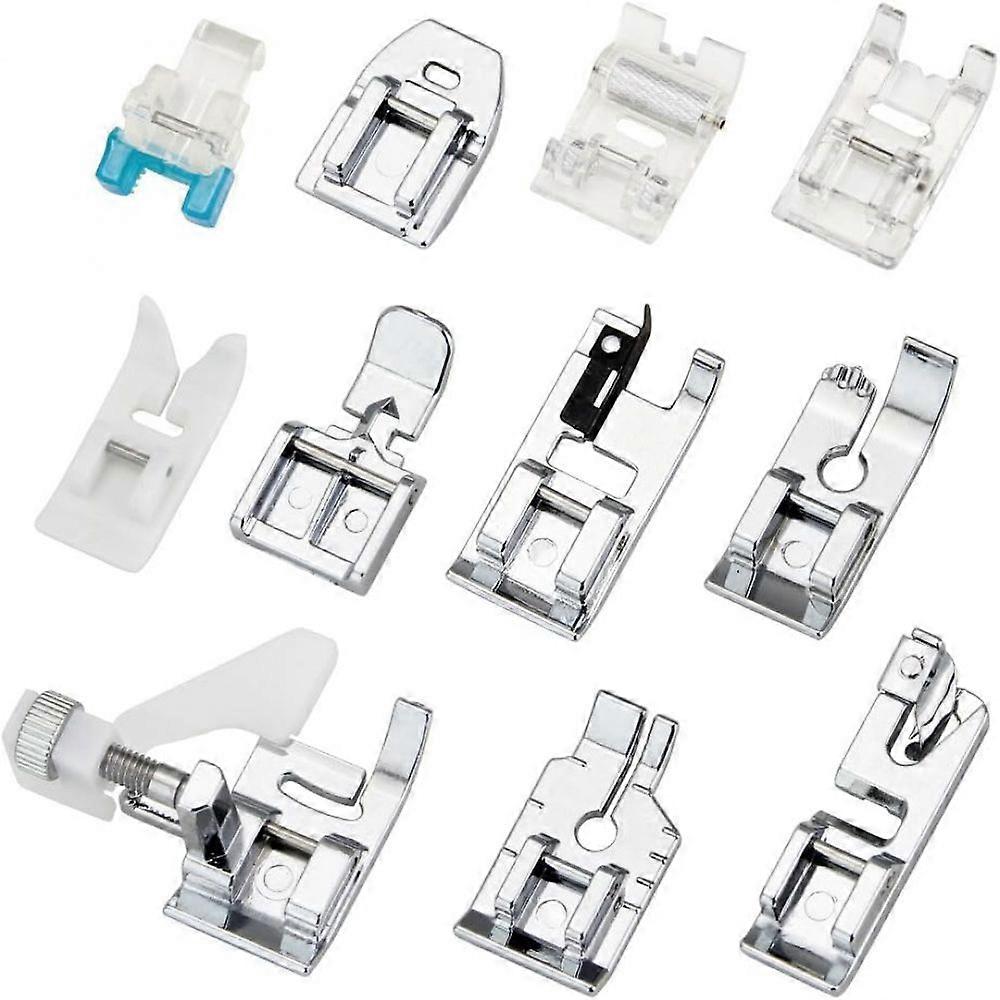 Multi-function sewing machine presser foot - 11-piece set Regular No. 1 metal bag