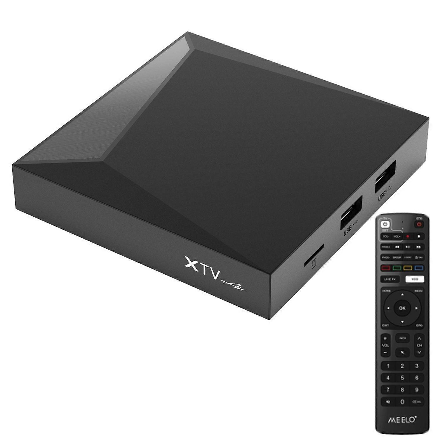 XTV Air HD 4K Android TV Box 2GB+16GB Network Set Top Box with Infrared Remote Controller-EU Plug