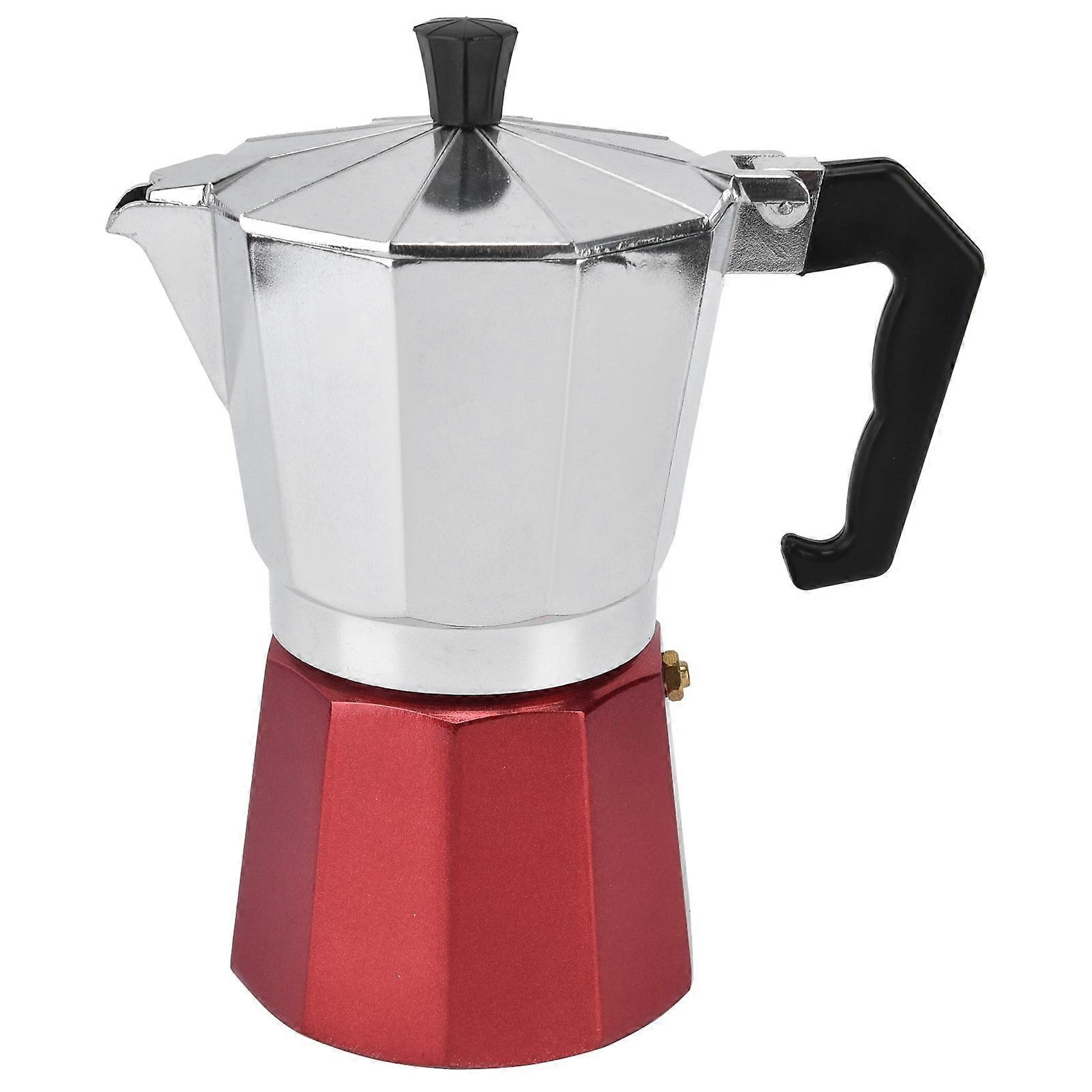 Aluminum Alloy Octagonal Shape Coffee Pot Maker For Home Use Durable Coffee Making Tool For Home Coffee Shop Use