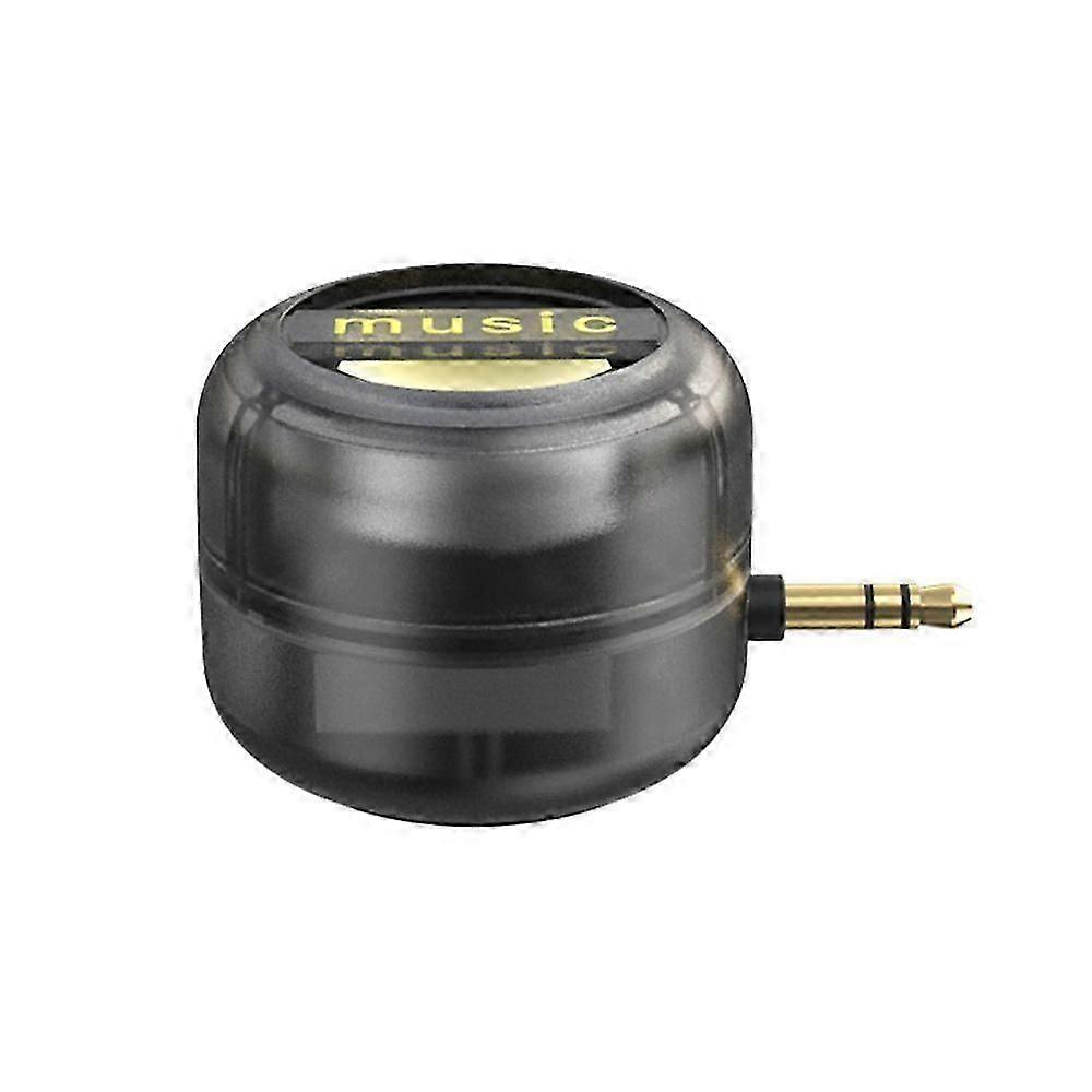 WXHMini Portable Speaker 3.5mm AUX Audio Interface Rechargeable Plug-Play Universal Smartphone Line-in Speaker with Clear Bass