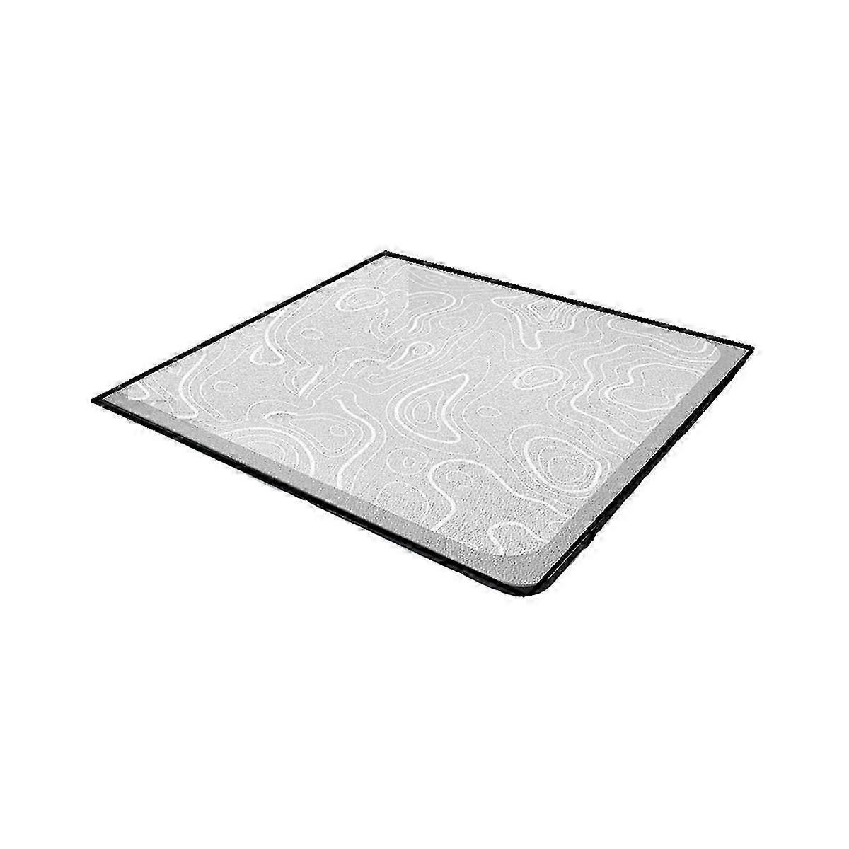 Drain Pad Rubber Dish Drying Mat Super Absorbent Drainer Mats Tableware Bottle Rugs Kitchen Dinnerw