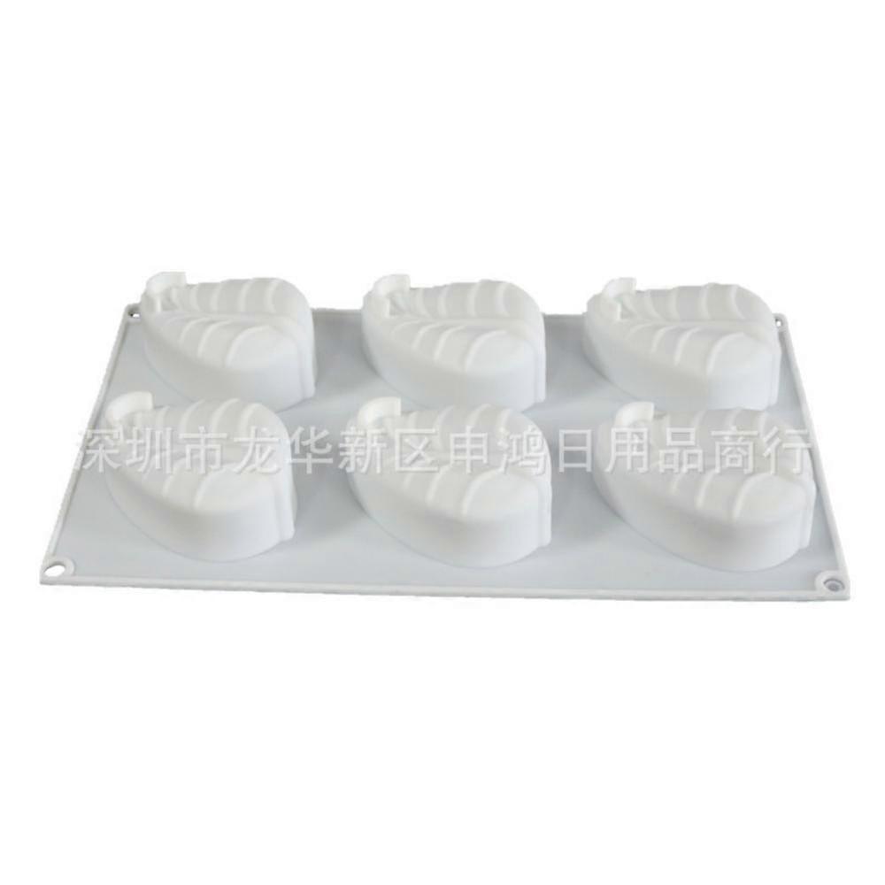 6 with Leaf Leaf Cake Mould Mousse Mould Baking Mould