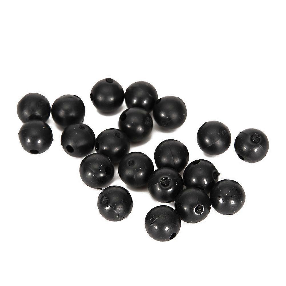 50PCS/Set Fishing Lures Fishing Beads Space Stopper Soft Anti-collision Round Hard Beans Floating Carp Fishing Lures Bait Hook Rig Accessories