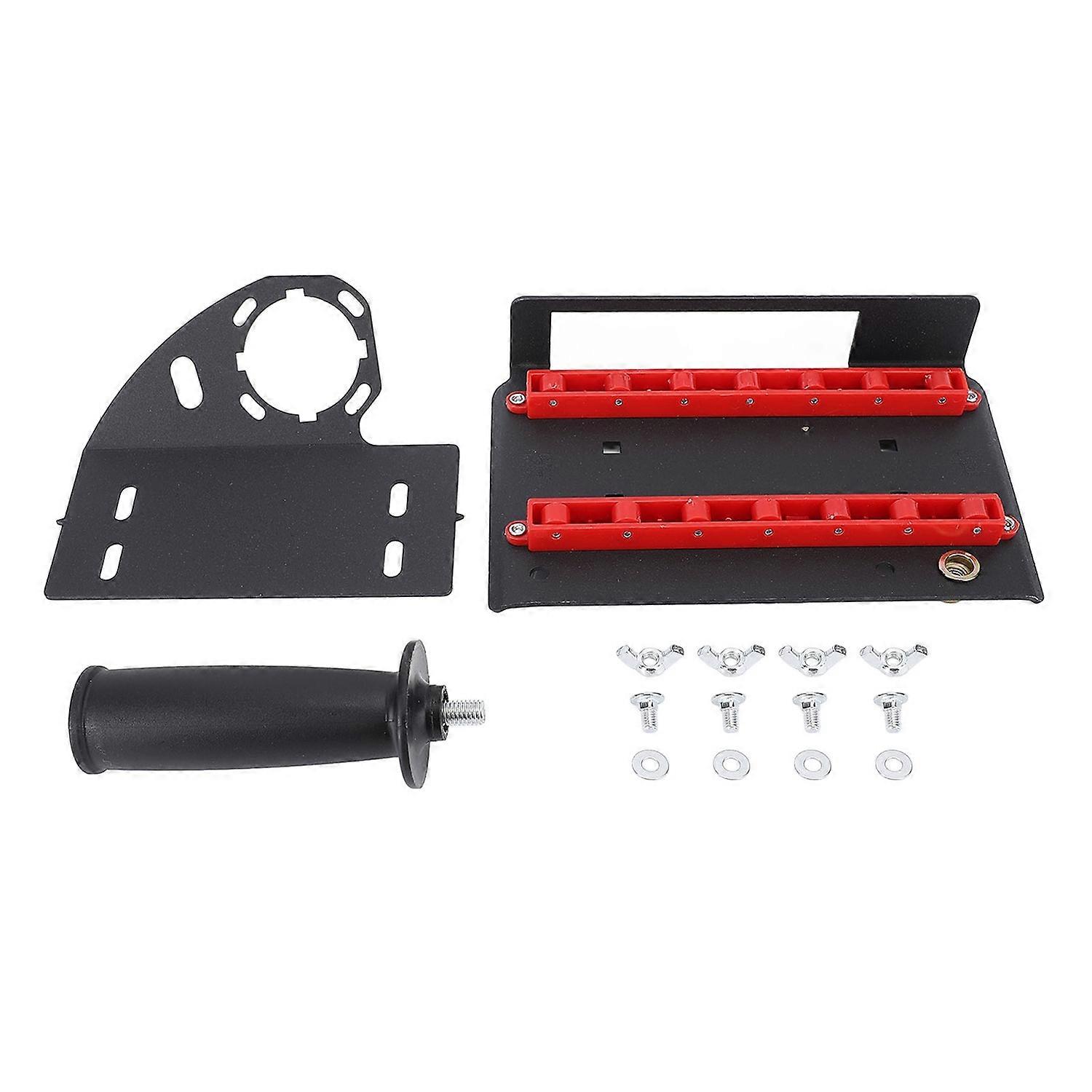 Angle Grinder Chamfering Device Iron High Accuracy 45 Degree Tile Chamfering Tool for 100 Type Angle