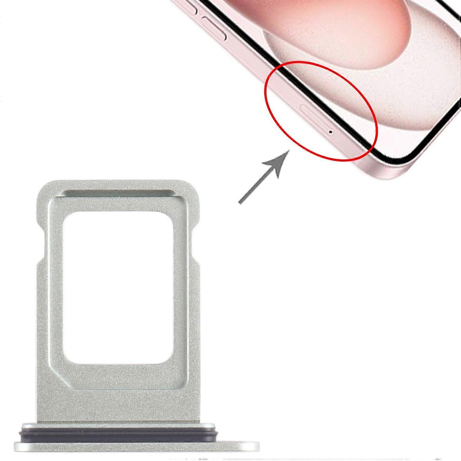 SIM + SIM Card Tray for Apple iPhone 15 Plus Spare Part Green