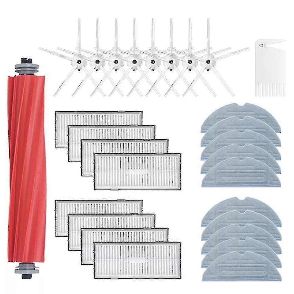 For Roborock S7 T7s Plus Roll Brush Mop Rag Hepa Filter Side Brush