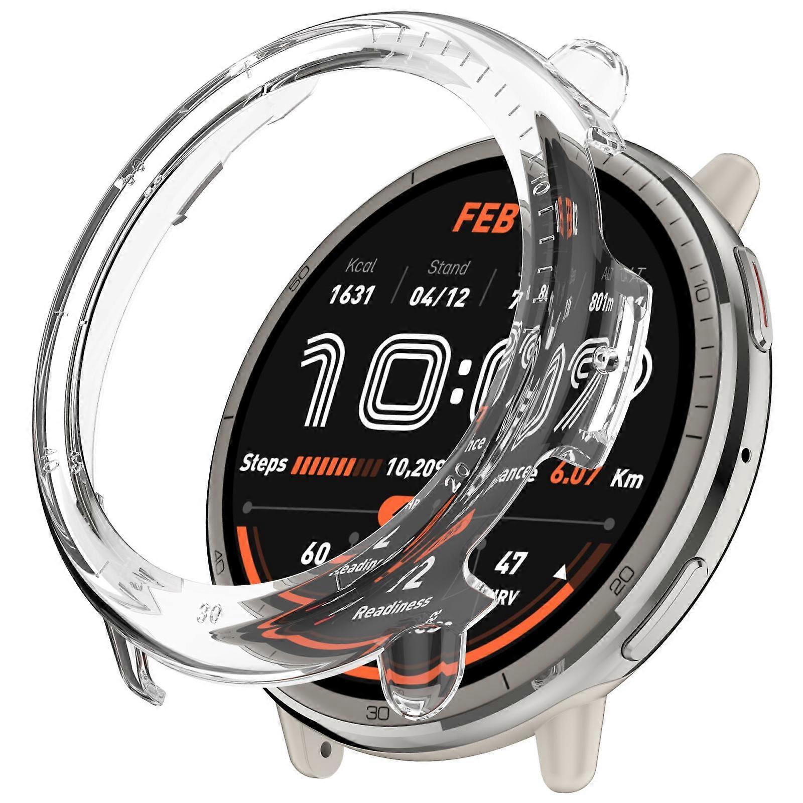 Half Coverage PC Hollow Watch Protective Case For Amazfit Active 2 A2437