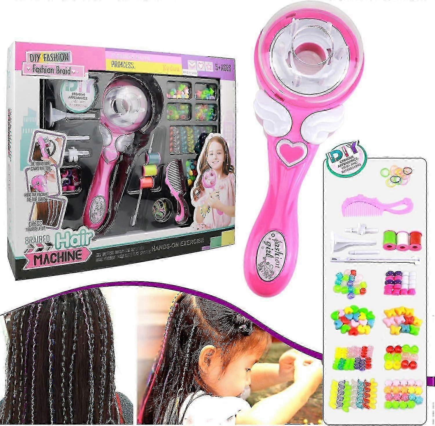 Hårflätningsverktyg, Flätverktyg för hårflätor, Elektriska hårstylingflätverktyg, Au