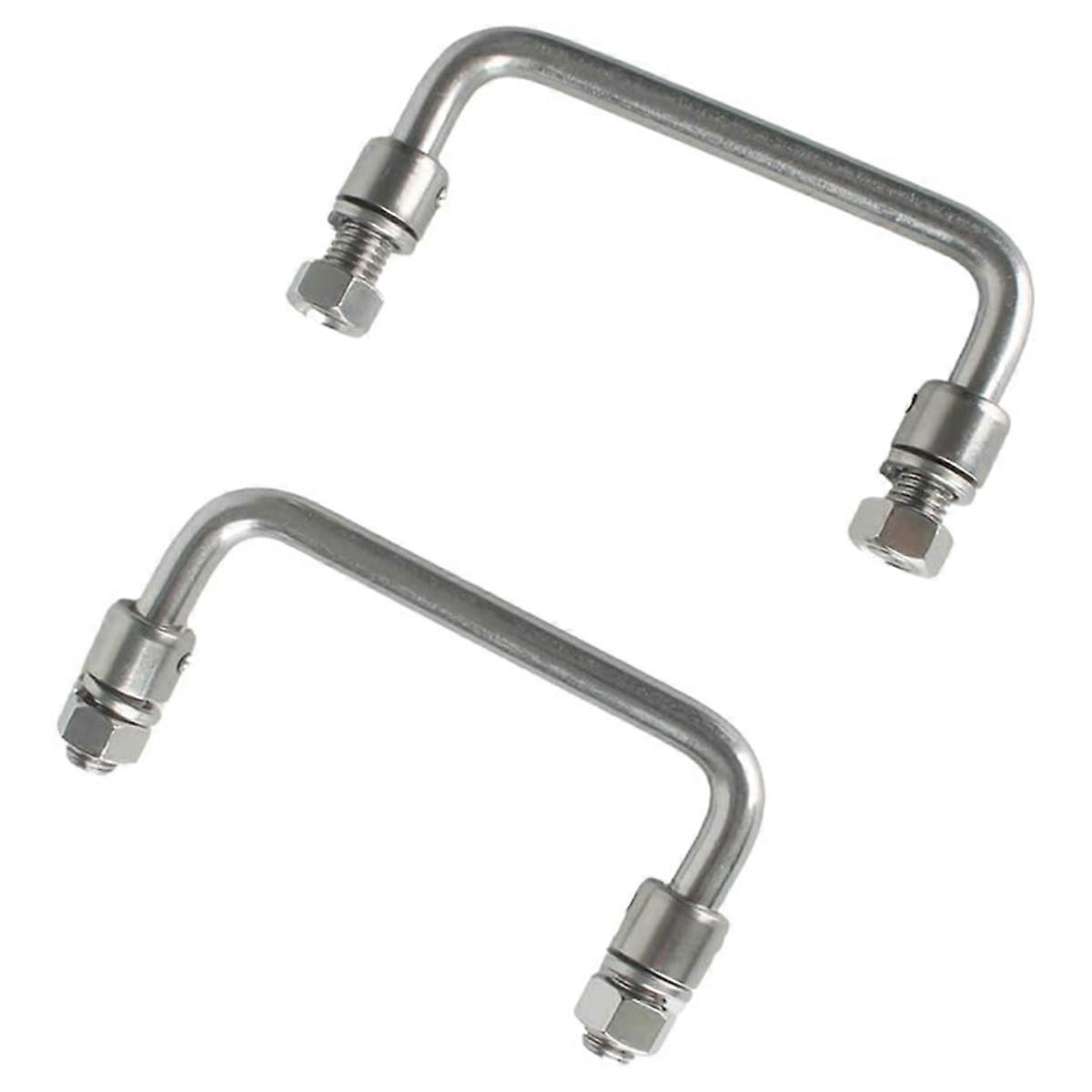 Klappgriff aus Edelstahl 304, 90 Grad, 2er-Pack, Lochmitte 3,93 Zoll