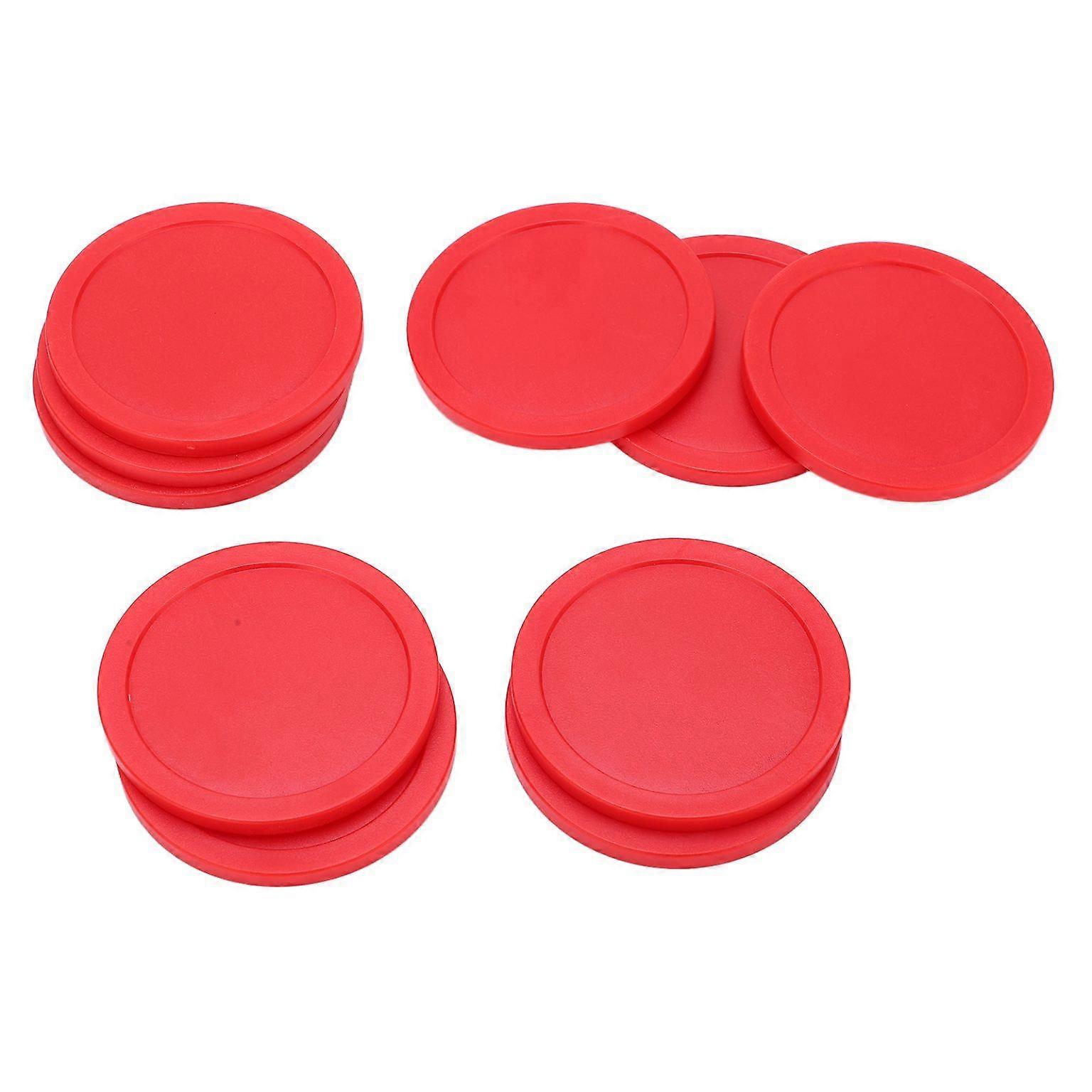 Replacement Hockey Pucks for Table Hockey Game - 10 Pack, 64mm Ice Pucks