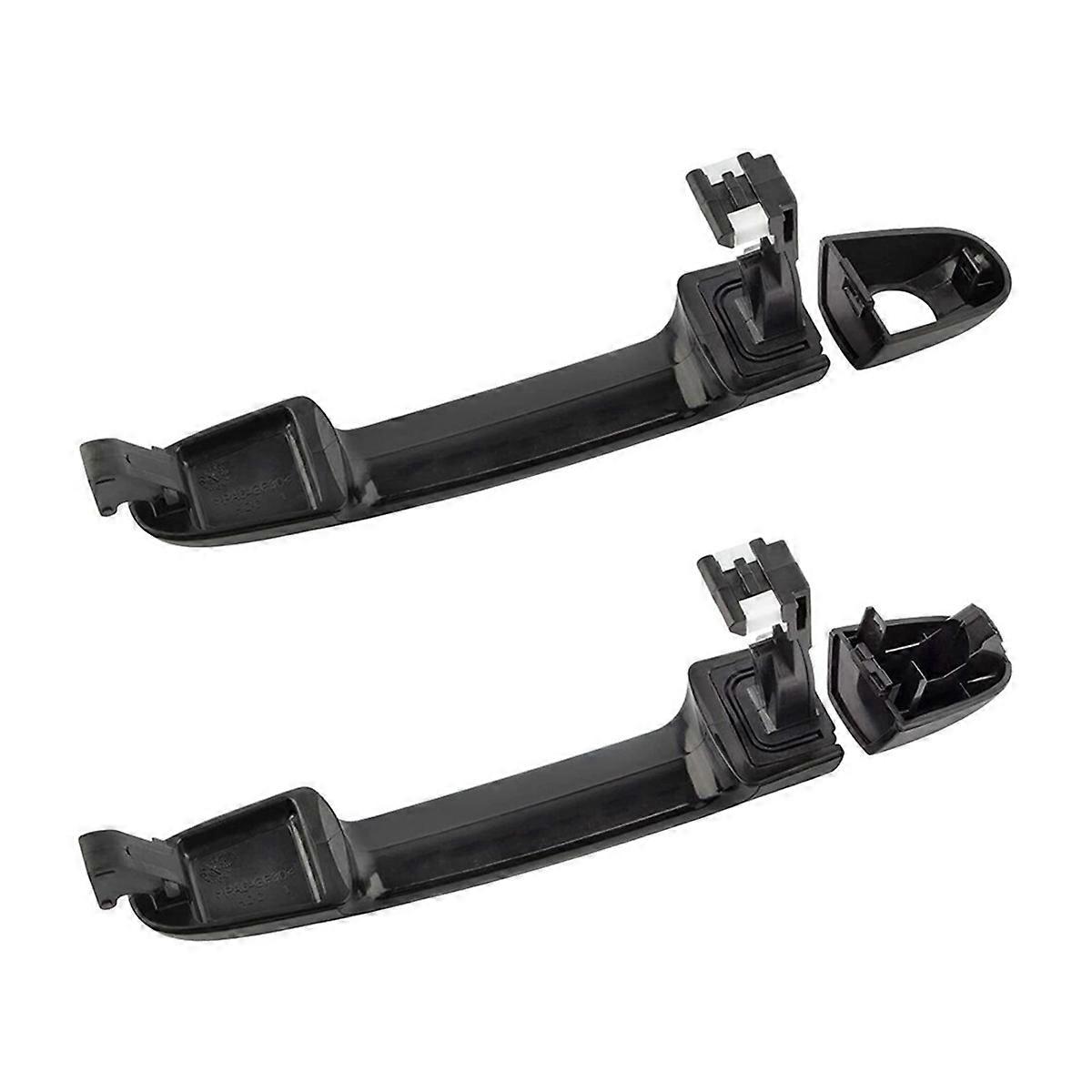 4Pcs/Set Outside Exterior Door Handle Pull Assembly For