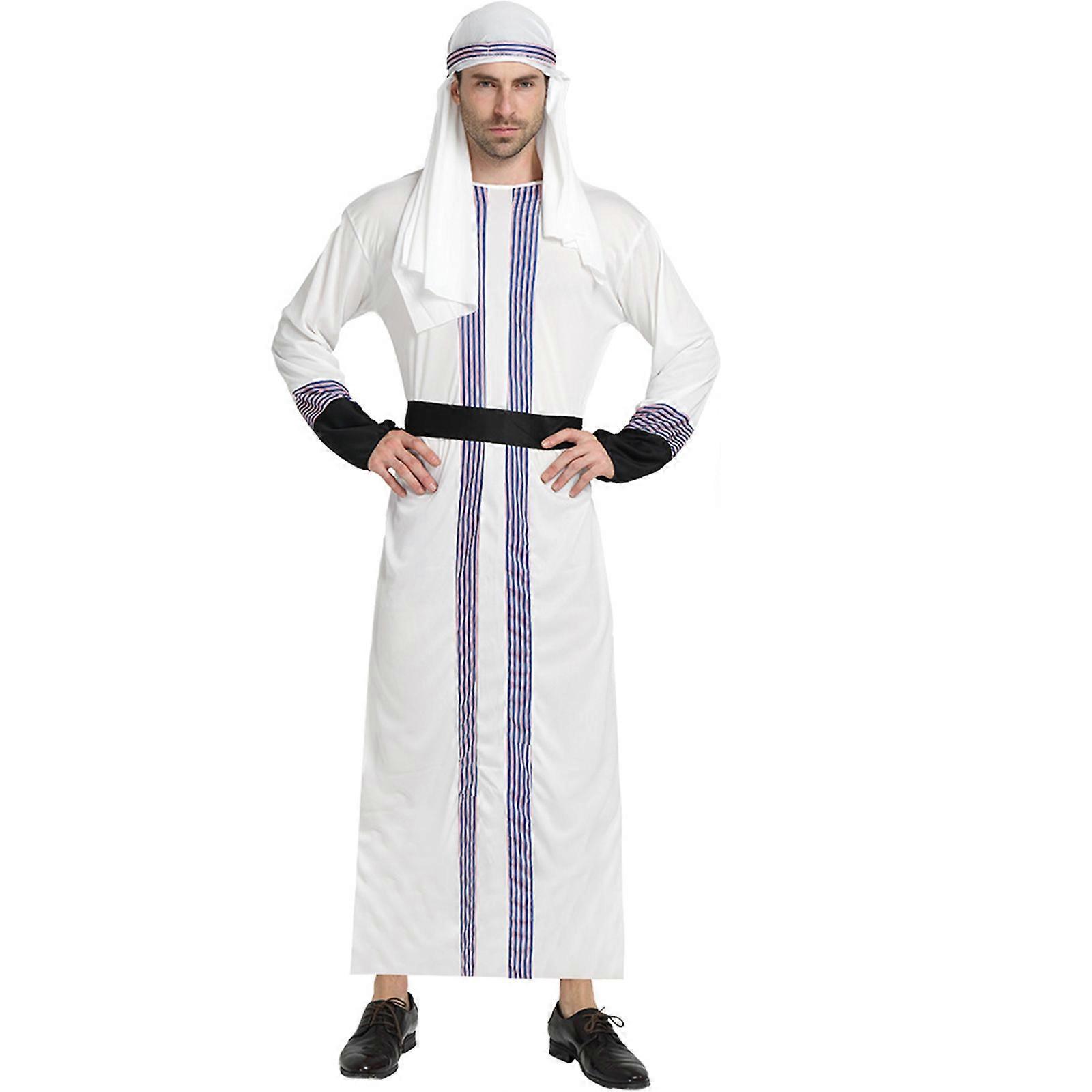 Arab Prince Costume Middle East Robe Dubai Robe Shepherd's Costume ...