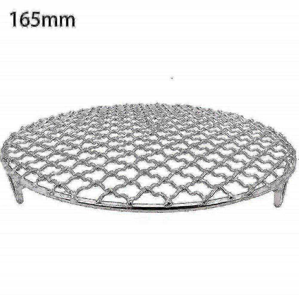 Round BBQ Grill Rack with Feet, Multi-Purpose Cooling & Steam Baking ...