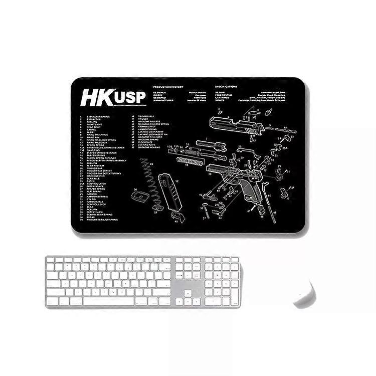 Gaming Mouse Pad-2 PCS Non-Slip Heat Transfer,4mm Thick-HK-USP10