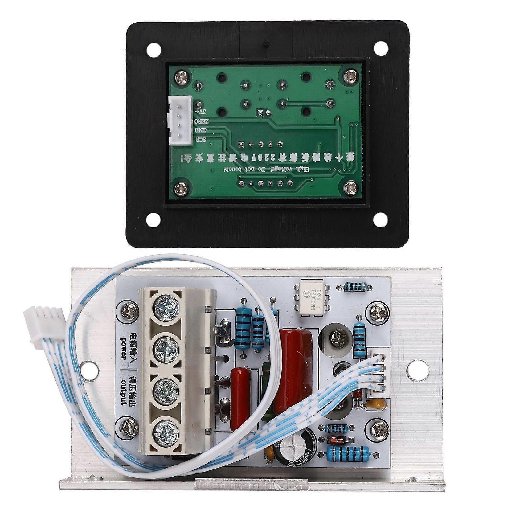 AC 220V 10000W SCR Voltage Regulator Speed Control Dimming Dimmers Thermostat