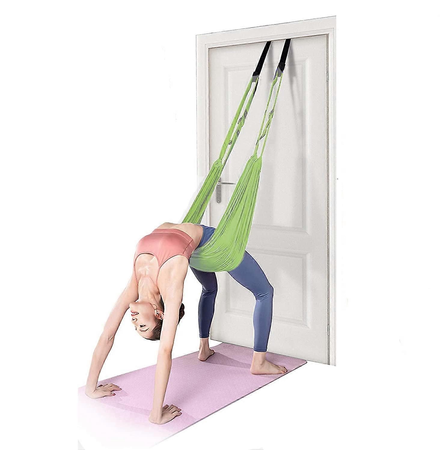 Fitness Yoga Stretching Strap for Adjustable Leg Stretcher and Back Bend Assist, Enhance Flexibility for Rehab Pilates and Gymnastics