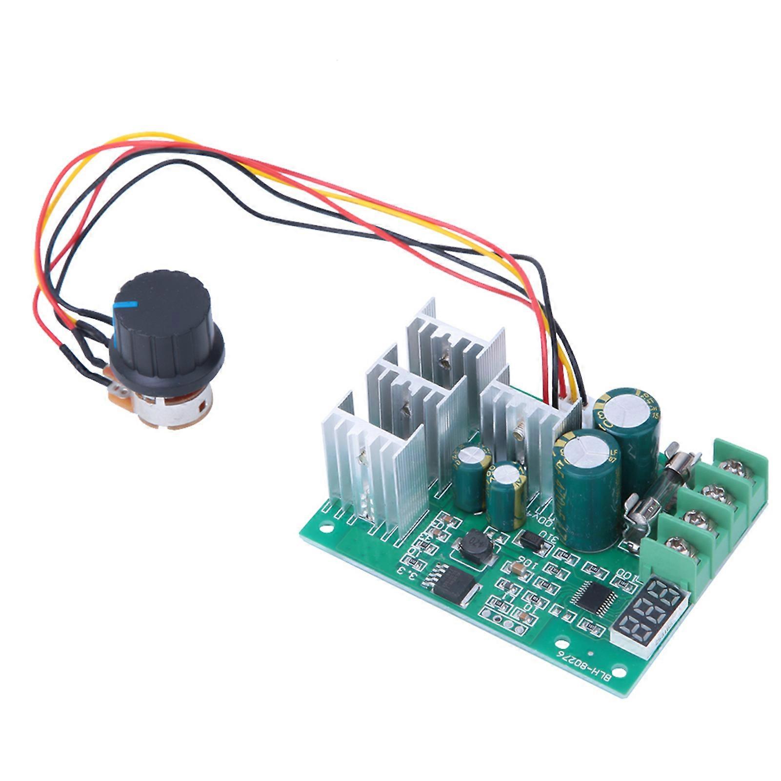 PWM DC Motor Speed Control Switch Controller Volt Regulator Dimmer Digital Display Tachometer