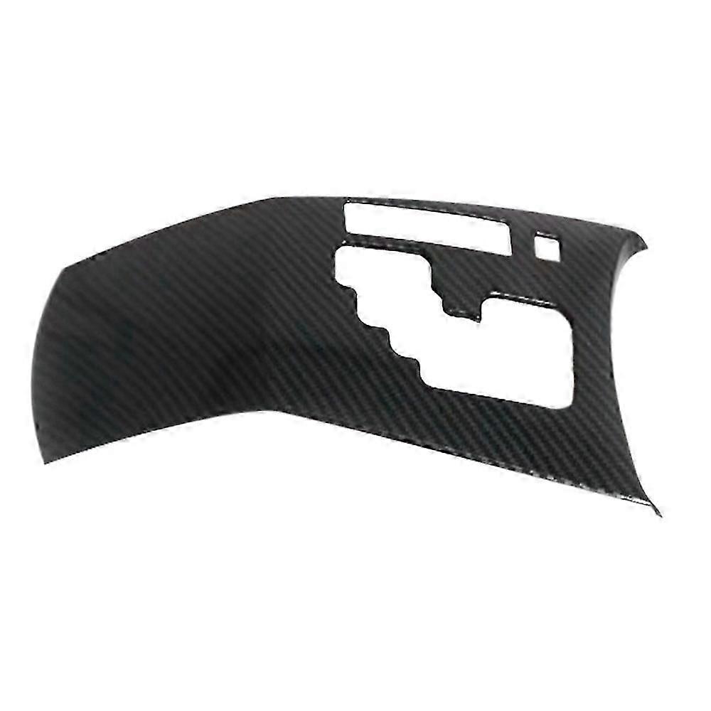 Car Carbon Fiber Central Gear Shift Panel for VIOS 2016-2021