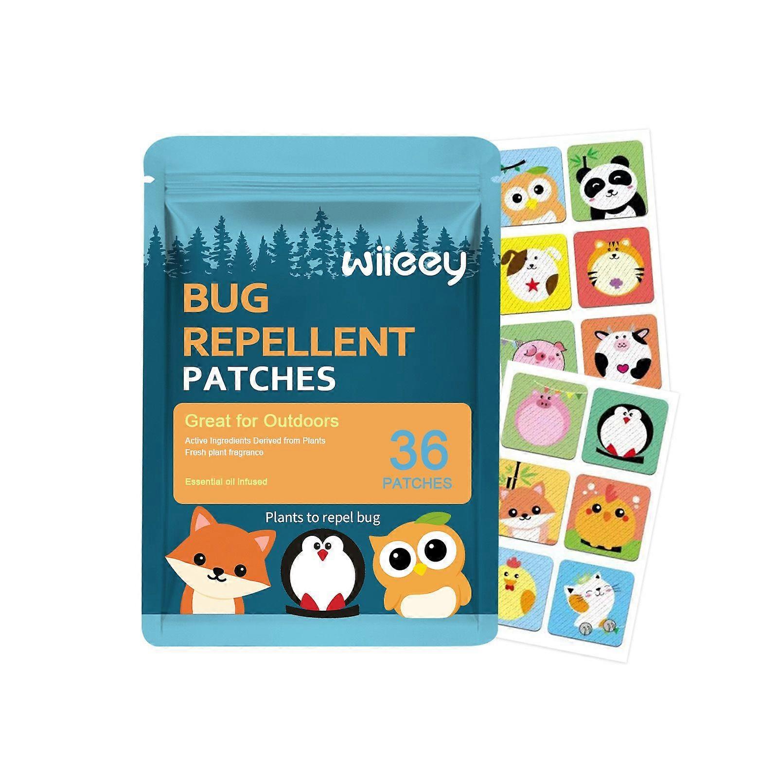 Cliganic Mosquito Repellent Stickers - Bug Repellent Patches for Kids & Adults, Natural DEET-Free, Citronella Essential Oil Infused - Mosquito Itch Re