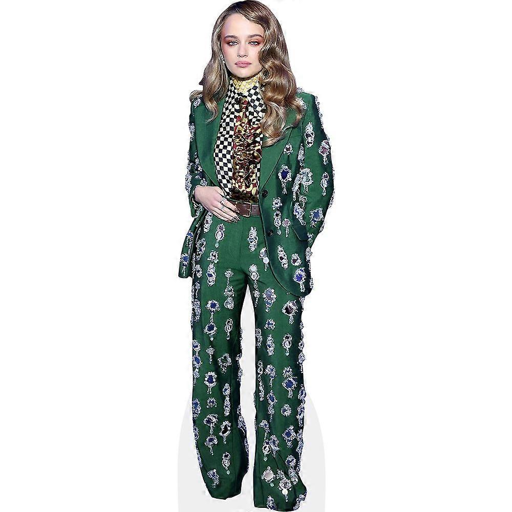 Joey King (Green Suit) Cardboard Cutout (lifesize OR mini size). Standee. Stand Up.