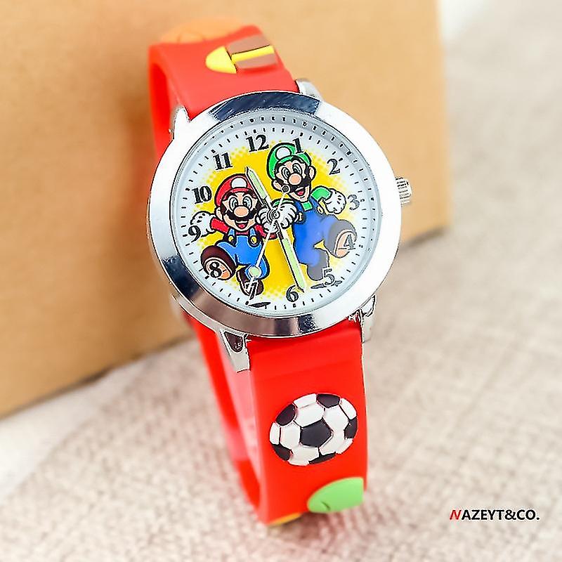 Super Mario Bros. Orologio elettronico per bambini, silicone, cartone  animato 3D, personaggio del gioco, quarzo di alta qualità | Fruugo CH