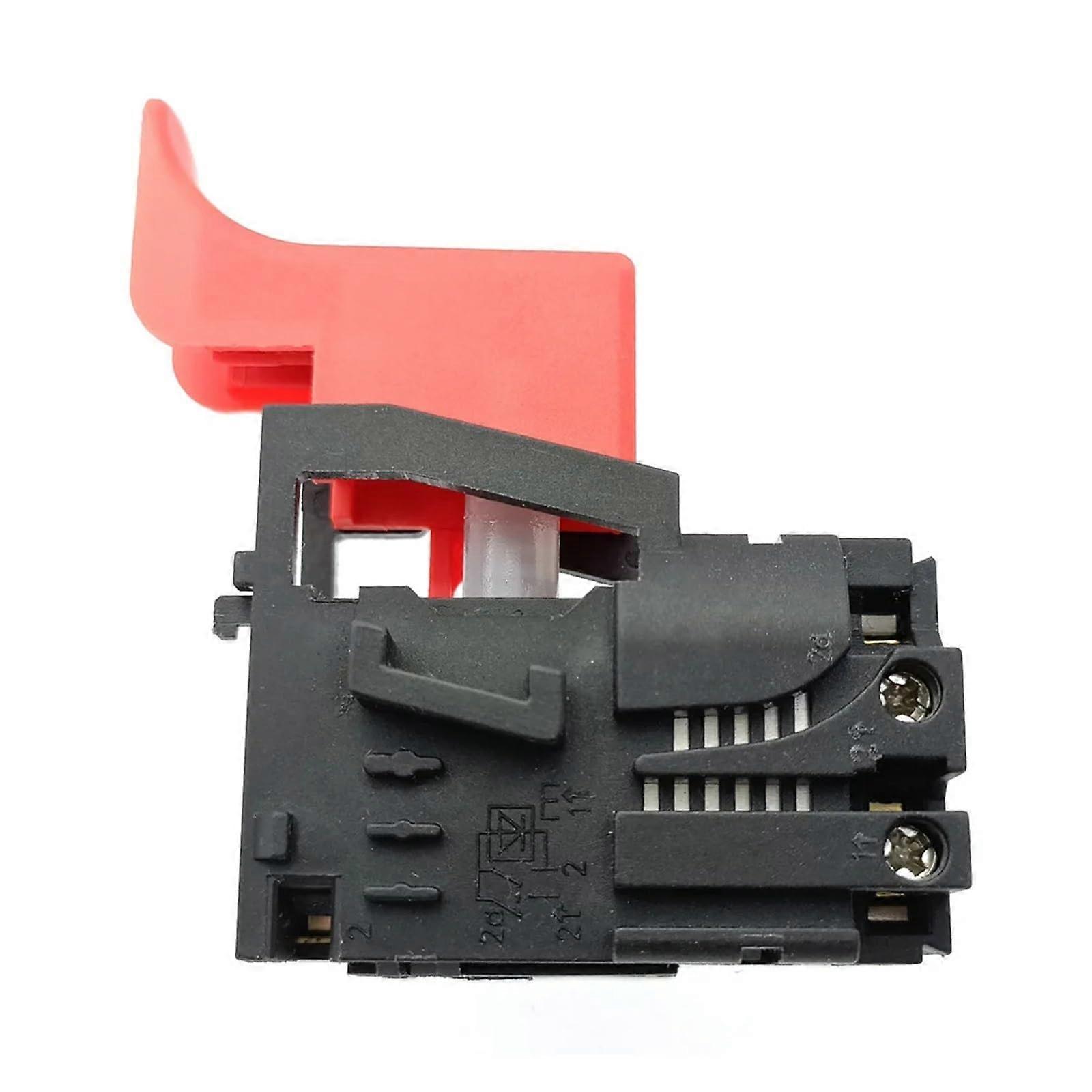 1PCS 8 (6) A 250V5E4 with Lock Diameter 9mm Speed Control Button Switch 120/130/165/166 rig Accessory Switch Fit for Bosch 20